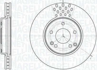 Magneti Marelli 361302040406 - Disque de frein cwaw.fr