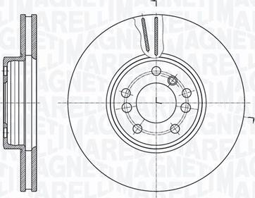 Magneti Marelli 361302040414 - Disque de frein cwaw.fr