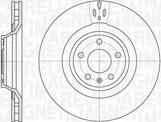 Magneti Marelli 361302040416 - Disque de frein cwaw.fr