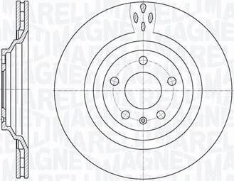 Magneti Marelli 361302040418 - Disque de frein cwaw.fr