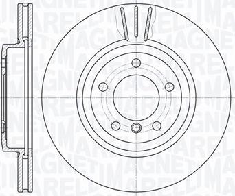 Magneti Marelli 361302040434 - Disque de frein cwaw.fr