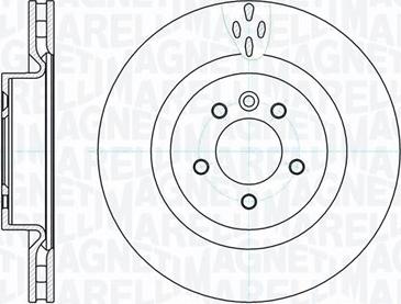 Magneti Marelli 361302040430 - Disque de frein cwaw.fr