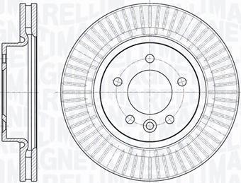 Magneti Marelli 361302040424 - Disque de frein cwaw.fr