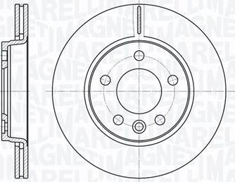 Magneti Marelli 361302040470 - Disque de frein cwaw.fr