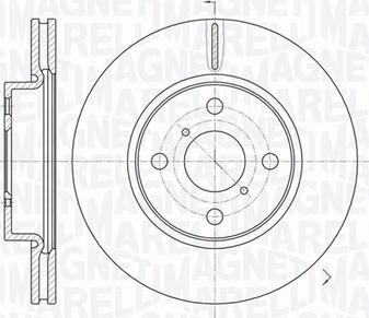 Magneti Marelli 361302040590 - Disque de frein cwaw.fr