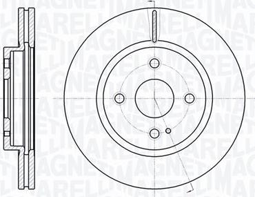 Magneti Marelli 361302040592 - Disque de frein cwaw.fr