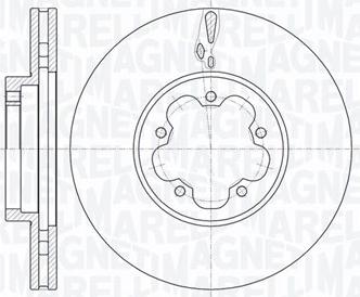 Magneti Marelli 361302040544 - Disque de frein cwaw.fr