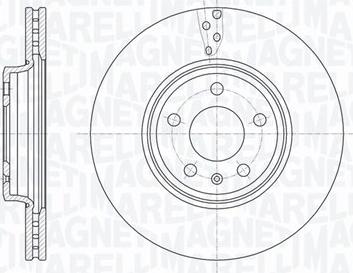 Magneti Marelli 361302040580 - Disque de frein cwaw.fr