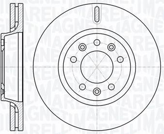 Magneti Marelli 361302040526 - Disque de frein cwaw.fr