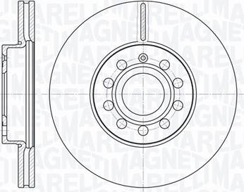 Magneti Marelli 361302040693 - Disque de frein cwaw.fr