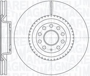 Magneti Marelli 361302040697 - Disque de frein cwaw.fr