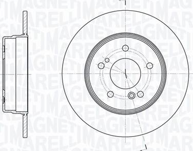 Magneti Marelli 361302040650 - Disque de frein cwaw.fr