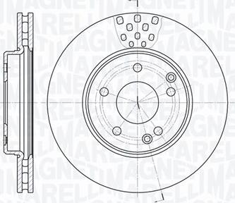 Magneti Marelli 361302040652 - Disque de frein cwaw.fr