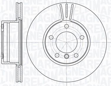 Magneti Marelli 361302040662 - Disque de frein cwaw.fr