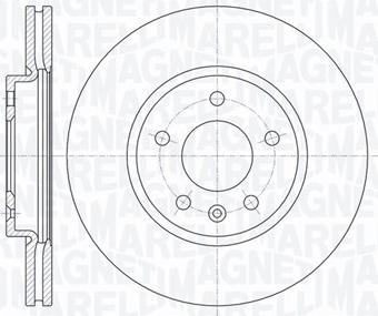 Magneti Marelli 361302040610 - Disque de frein cwaw.fr