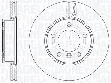 Magneti Marelli 361302040685 - Disque de frein cwaw.fr