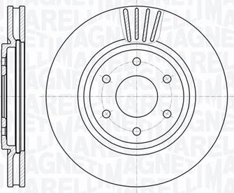 Magneti Marelli 361302040620 - Disque de frein cwaw.fr