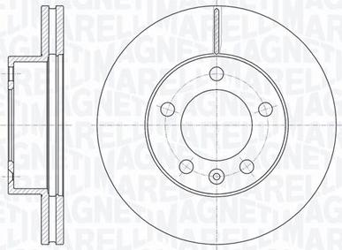 Magneti Marelli 361302040622 - Disque de frein cwaw.fr