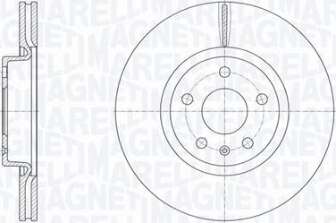 Magneti Marelli 361302040679 - Disque de frein cwaw.fr