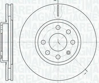 Magneti Marelli 361302040190 - Disque de frein cwaw.fr