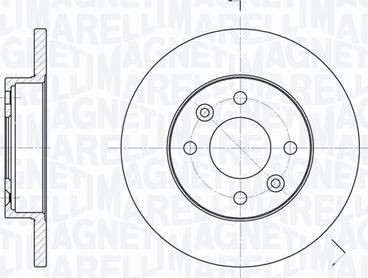 Magneti Marelli 361302040191 - Disque de frein cwaw.fr