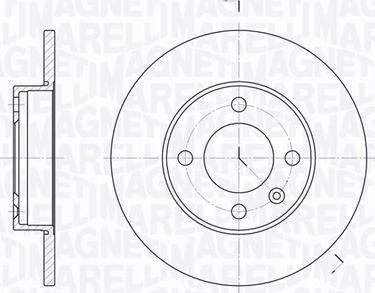 Magneti Marelli 361302040197 - Disque de frein cwaw.fr