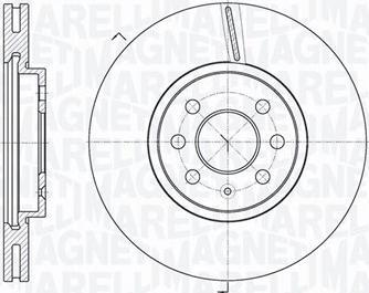 Magneti Marelli 361302040156 - Disque de frein cwaw.fr