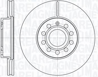 Magneti Marelli 361302040158 - Disque de frein cwaw.fr