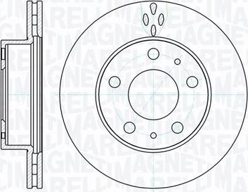 Magneti Marelli 361302040166 - Disque de frein cwaw.fr