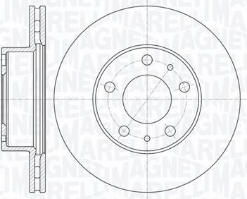 Magneti Marelli 361302040168 - Disque de frein cwaw.fr