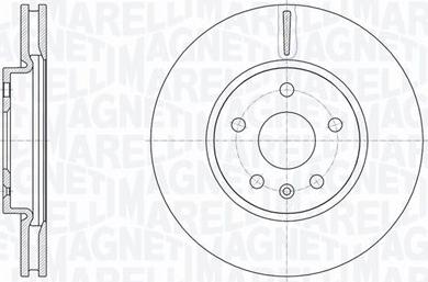 Magneti Marelli 361302040104 - Disque de frein cwaw.fr