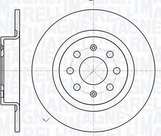 Magneti Marelli 361302040119 - Disque de frein cwaw.fr