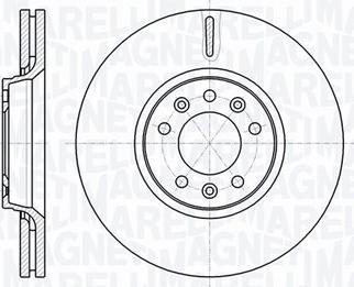 Magneti Marelli 361302040114 - Disque de frein cwaw.fr