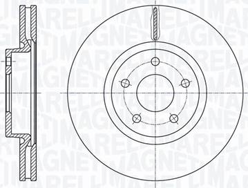 Magneti Marelli 361302040116 - Disque de frein cwaw.fr