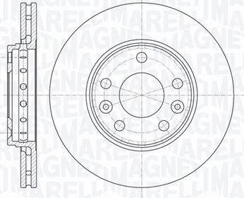 Magneti Marelli 361302040110 - Disque de frein cwaw.fr