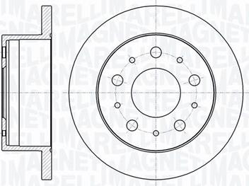 Magneti Marelli 361302040135 - Disque de frein cwaw.fr