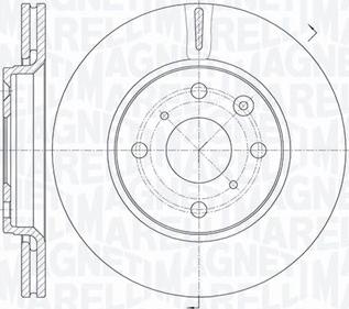 Metelli 23-0622 - Disque de frein cwaw.fr