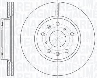 Magneti Marelli 361302040120 - Disque de frein cwaw.fr