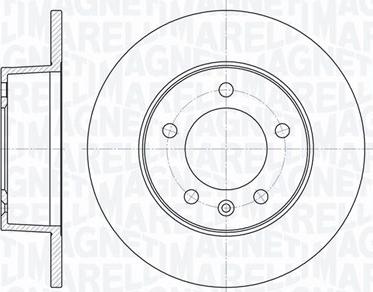 Magneti Marelli 361302040121 - Disque de frein cwaw.fr