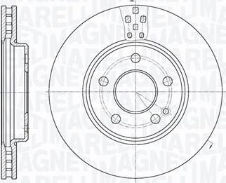 Magneti Marelli 361302040176 - Disque de frein cwaw.fr