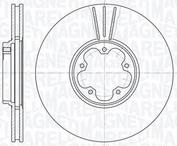 Magneti Marelli 361302040170 - Disque de frein cwaw.fr