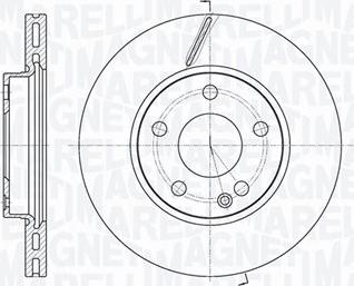 Magneti Marelli 361302040178 - Disque de frein cwaw.fr