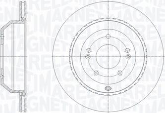 Magneti Marelli 361302040826 - Disque de frein cwaw.fr