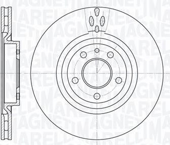 Magneti Marelli 361302040344 - Disque de frein cwaw.fr