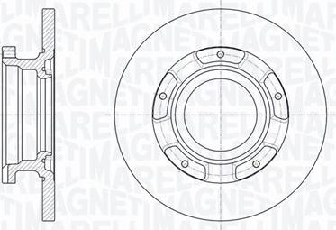 Magneti Marelli 361302040345 - Disque de frein cwaw.fr