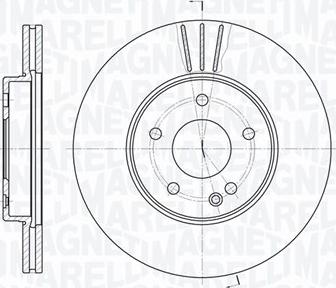 Magneti Marelli 361302040342 - Disque de frein cwaw.fr