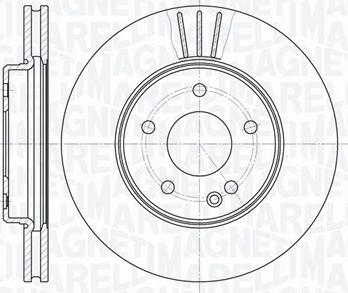 Magneti Marelli 361302040364 - Disque de frein cwaw.fr