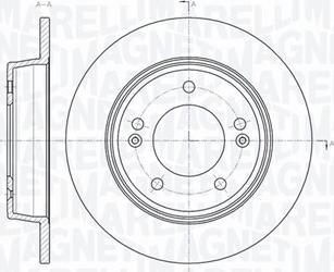 Magneti Marelli 361302040381 - Disque de frein cwaw.fr