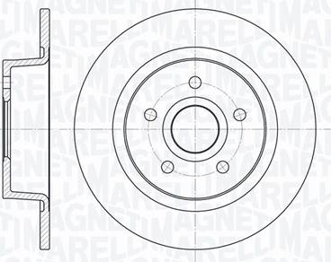 Magneti Marelli 361302040329 - Disque de frein cwaw.fr