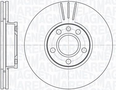 Magneti Marelli 361302040320 - Disque de frein cwaw.fr